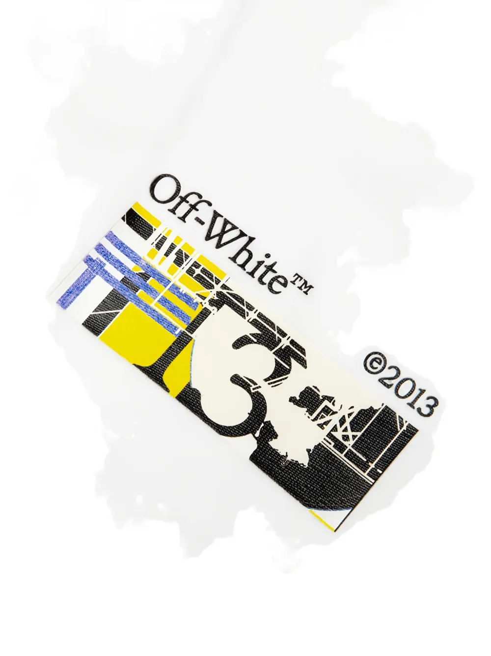 Off-White Industrial Arrow skate T-shirt Wit