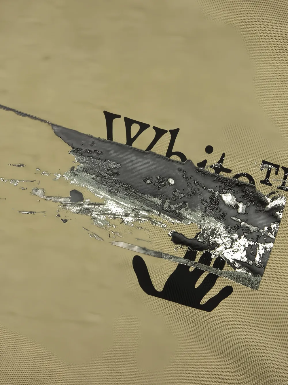 Off-White Inked Mercy Skate hoodie Bruin