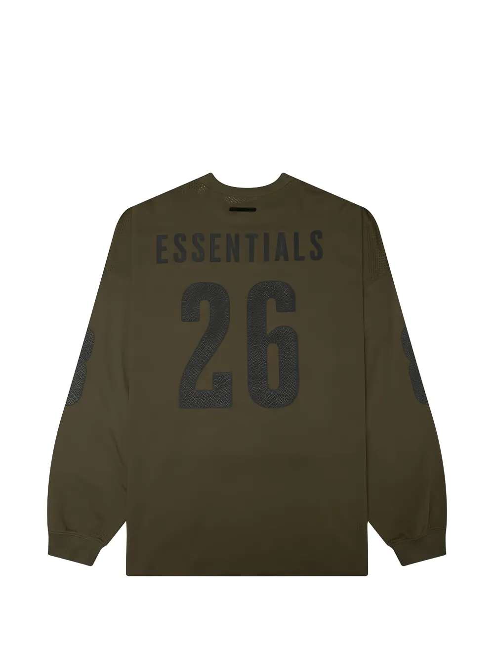 FEAR OF GOD ESSENTIALS mesh T-shirt met logo-print Groen