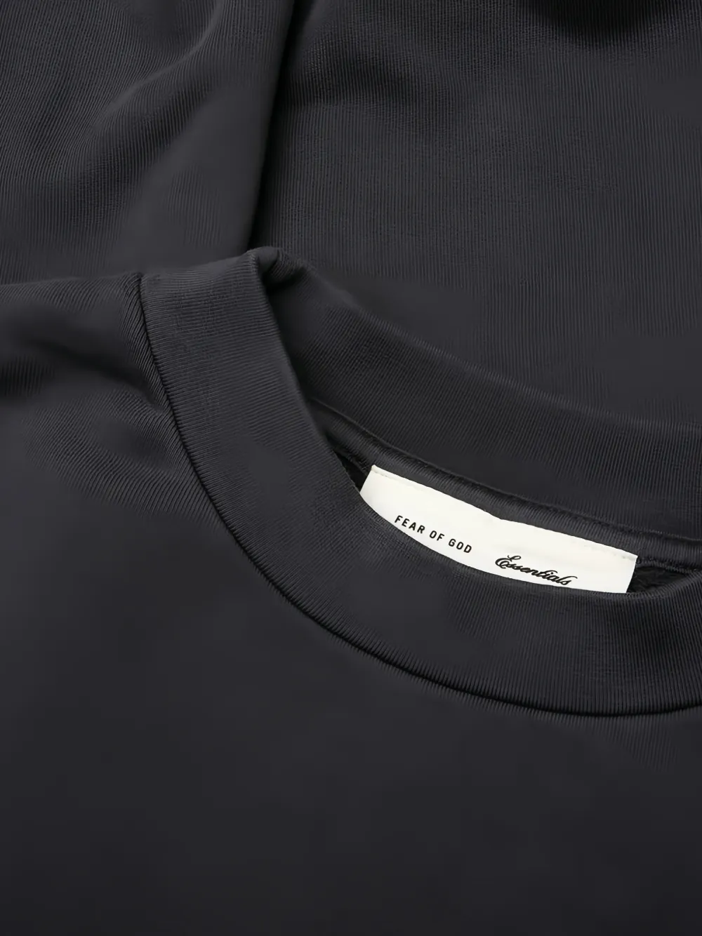 FEAR OF GOD ESSENTIALS T-shirt met 3 4-mouwen en ronde hals Grijs