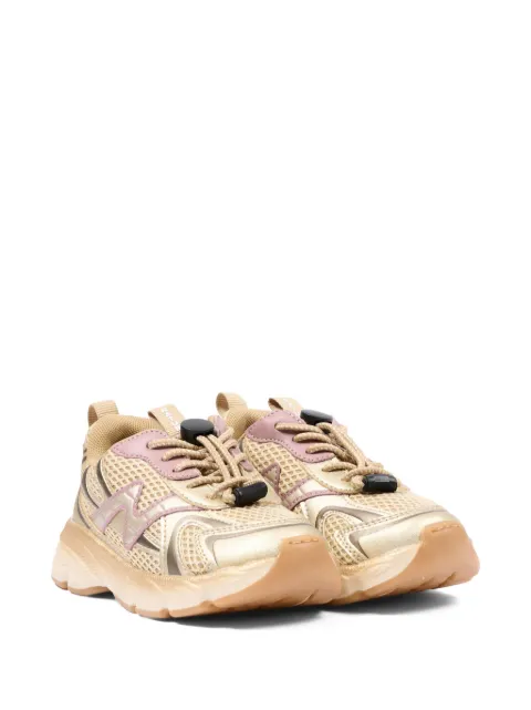 NATURINO panelled mesh sneakers