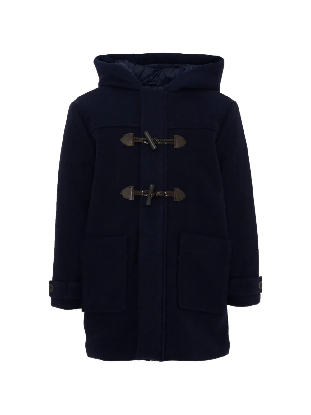 Mayoral hooded toggle-fastening coat - Blu
