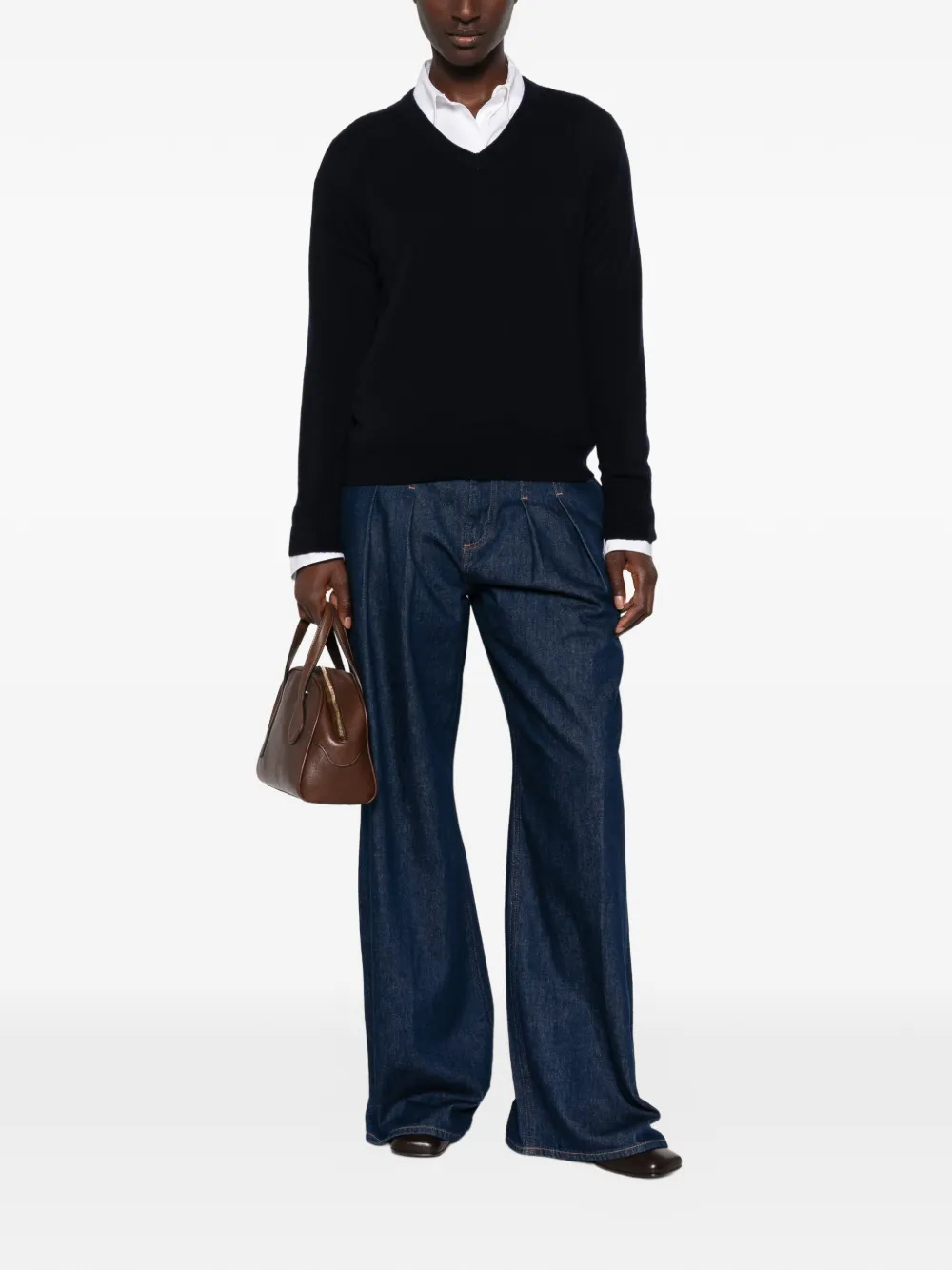Vince Trui met V-hals Blauw