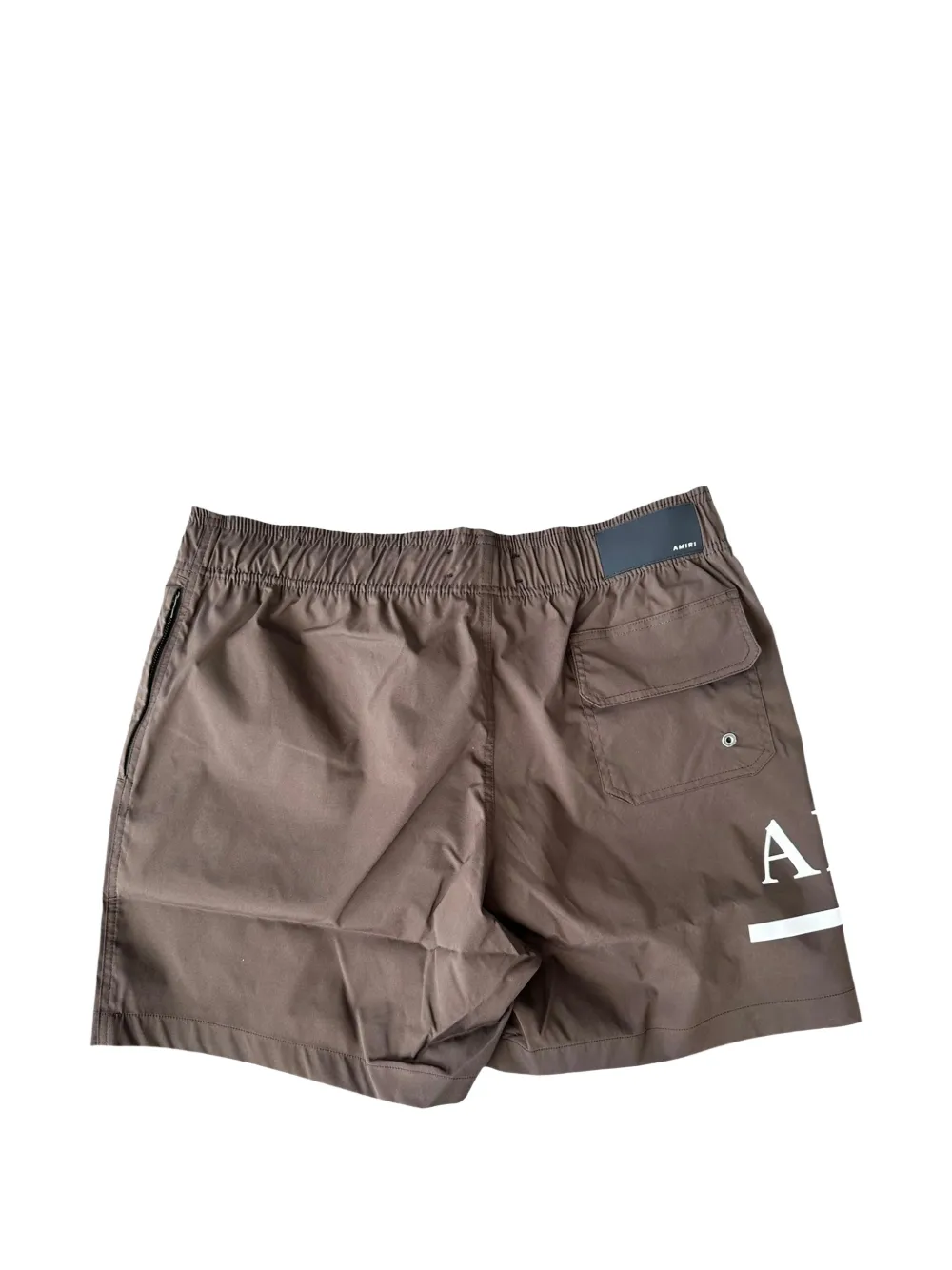 AMIRI MA Bar zwembroek met logo Bruin