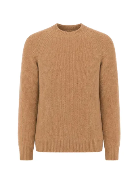 Laneus ribbed-knit boxy-fit sweater