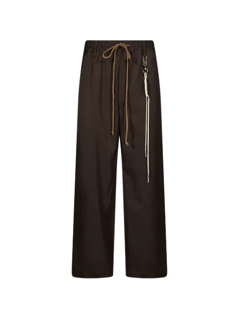 Song For The Mute Loose Pin Stitch trousers