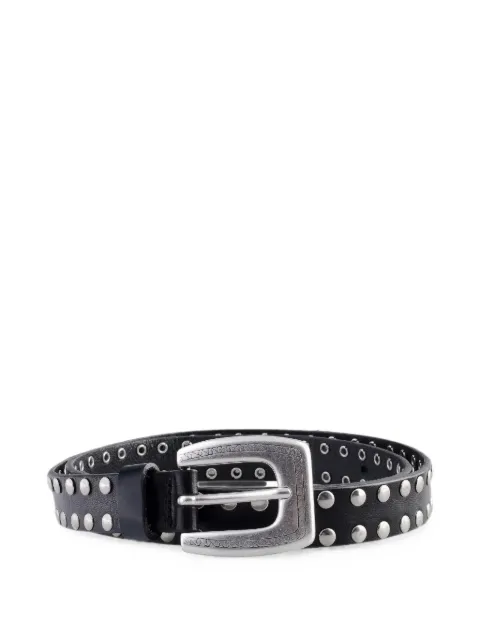 Molebo ceinture en cuir à détails de clous