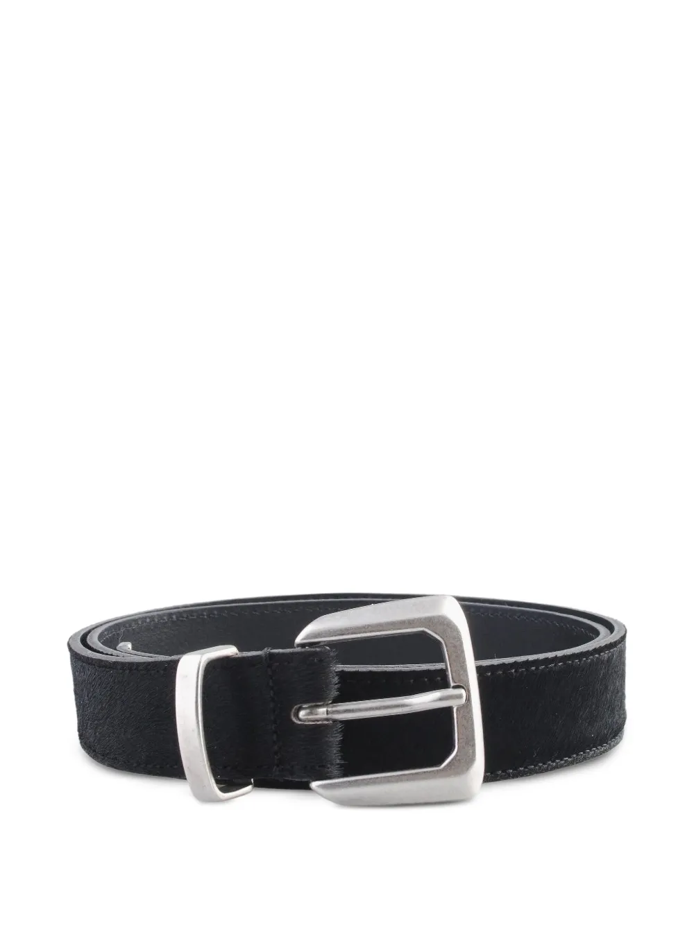 Molebo hairy leather belt
