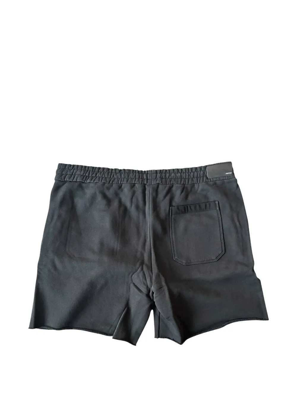 AMIRI Dubai logo-print shorts Zwart