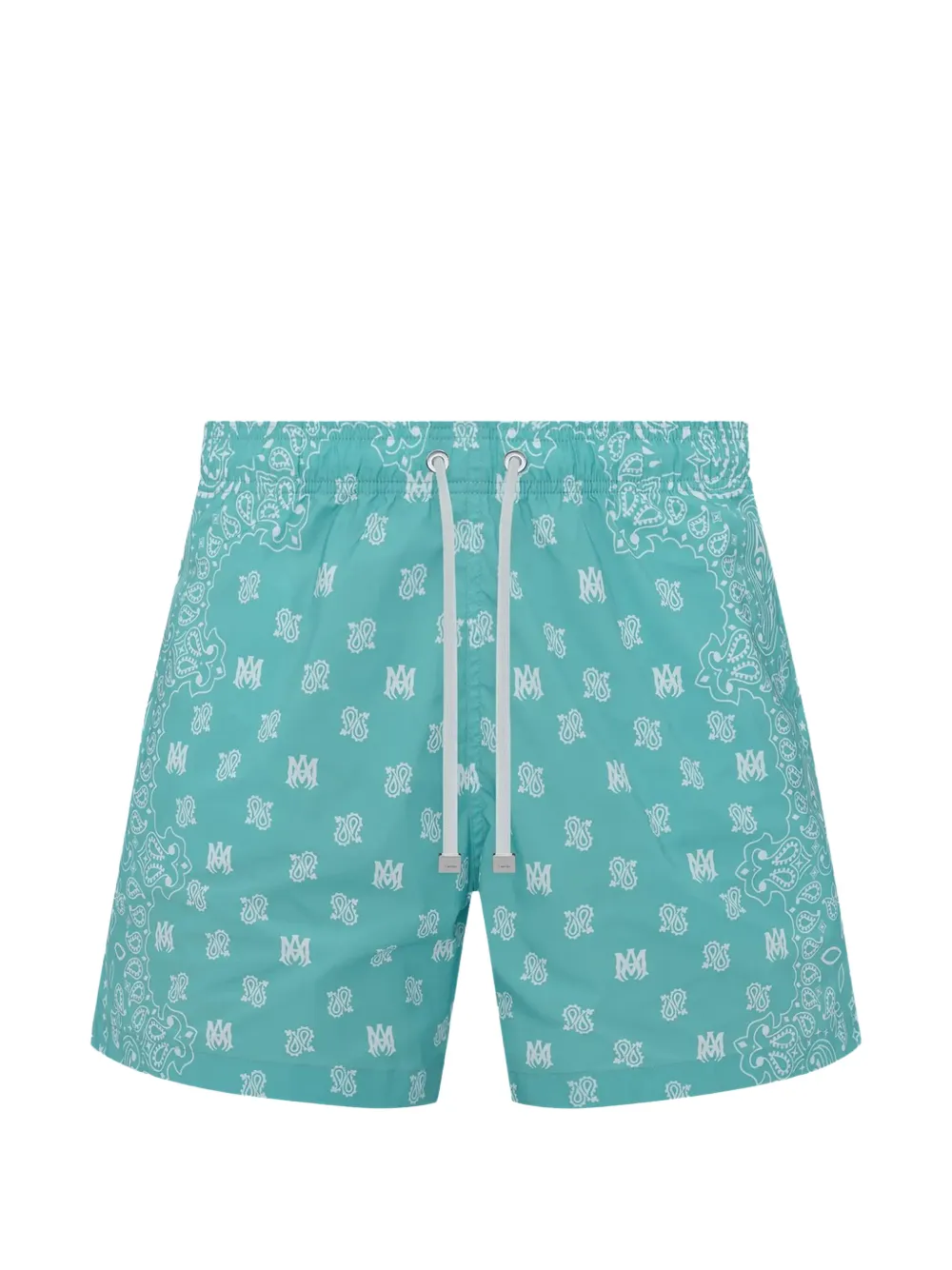 AMIRI paisley-print swim shorts - Blu