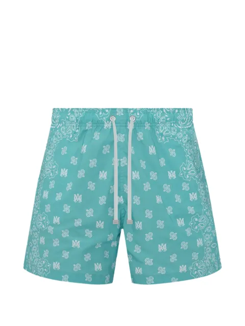 AMIRI paisley-print swim shorts