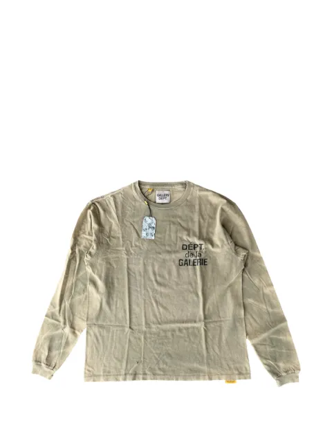 GALLERY DEPT. logo-print long-sleeve T-shirt
