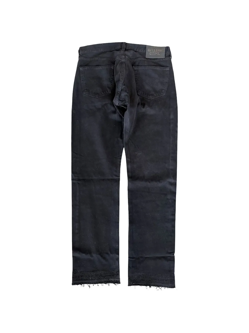 GALLERY DEPT. 5001 gerafelde jeans Zwart