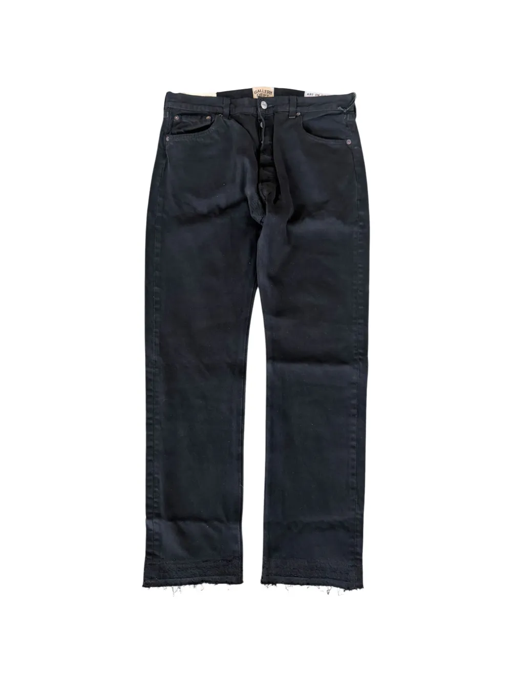 GALLERY DEPT. 5001 raw-cut jeans - Nero