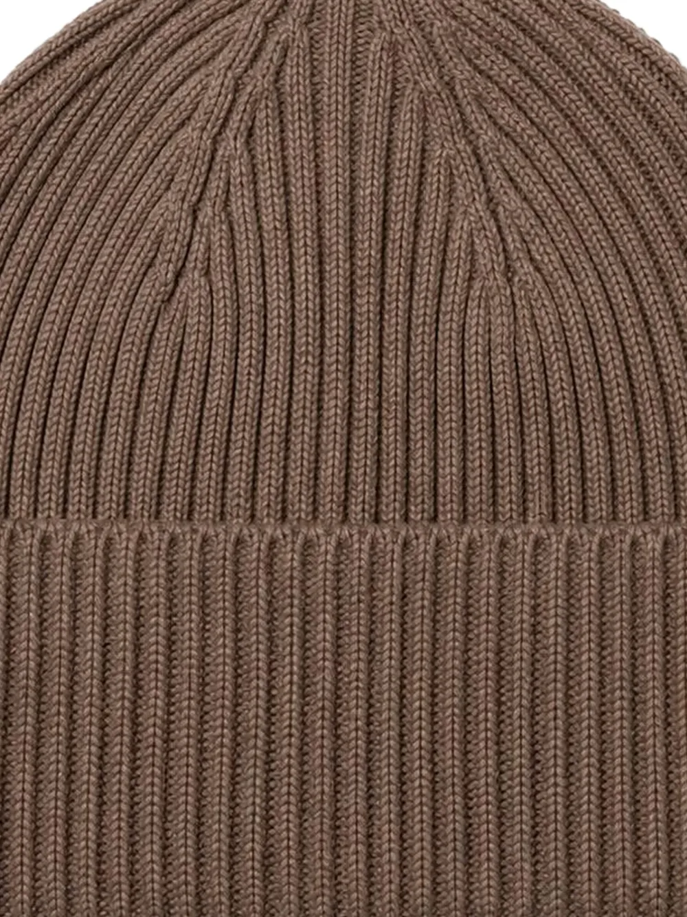 Laneus ribbed-knit beanie hat Bruin