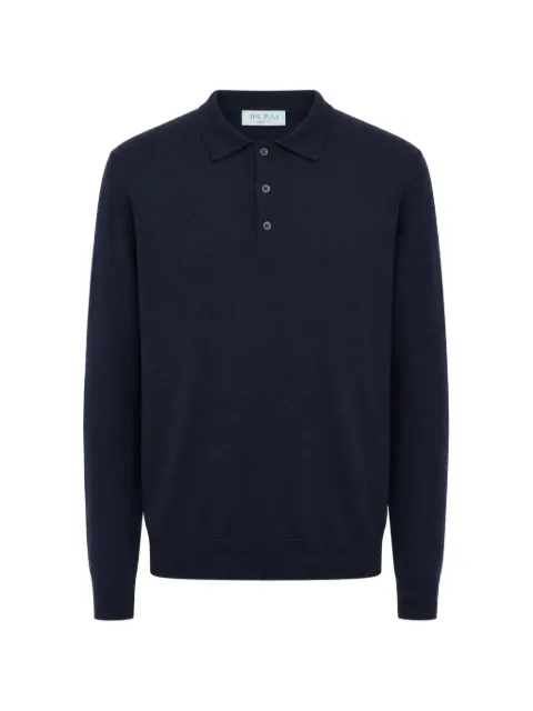 THE PULL long-sleeve polo-collar sweater
