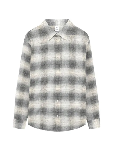 Won Hundred Pete check-pattern shirt