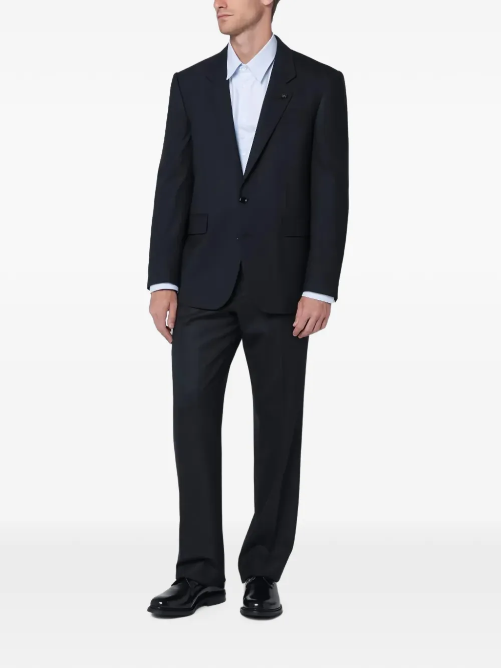 Lardini Straight pantalon Blauw