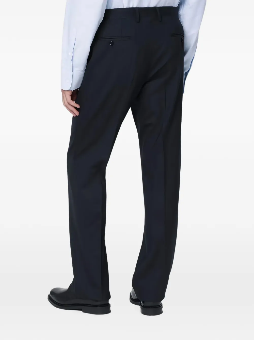 Lardini Straight pantalon Blauw