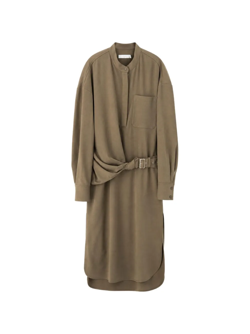 IRO Meyna belted midi dress