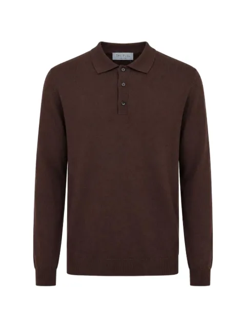 THE PULL long-sleeve polo sweater