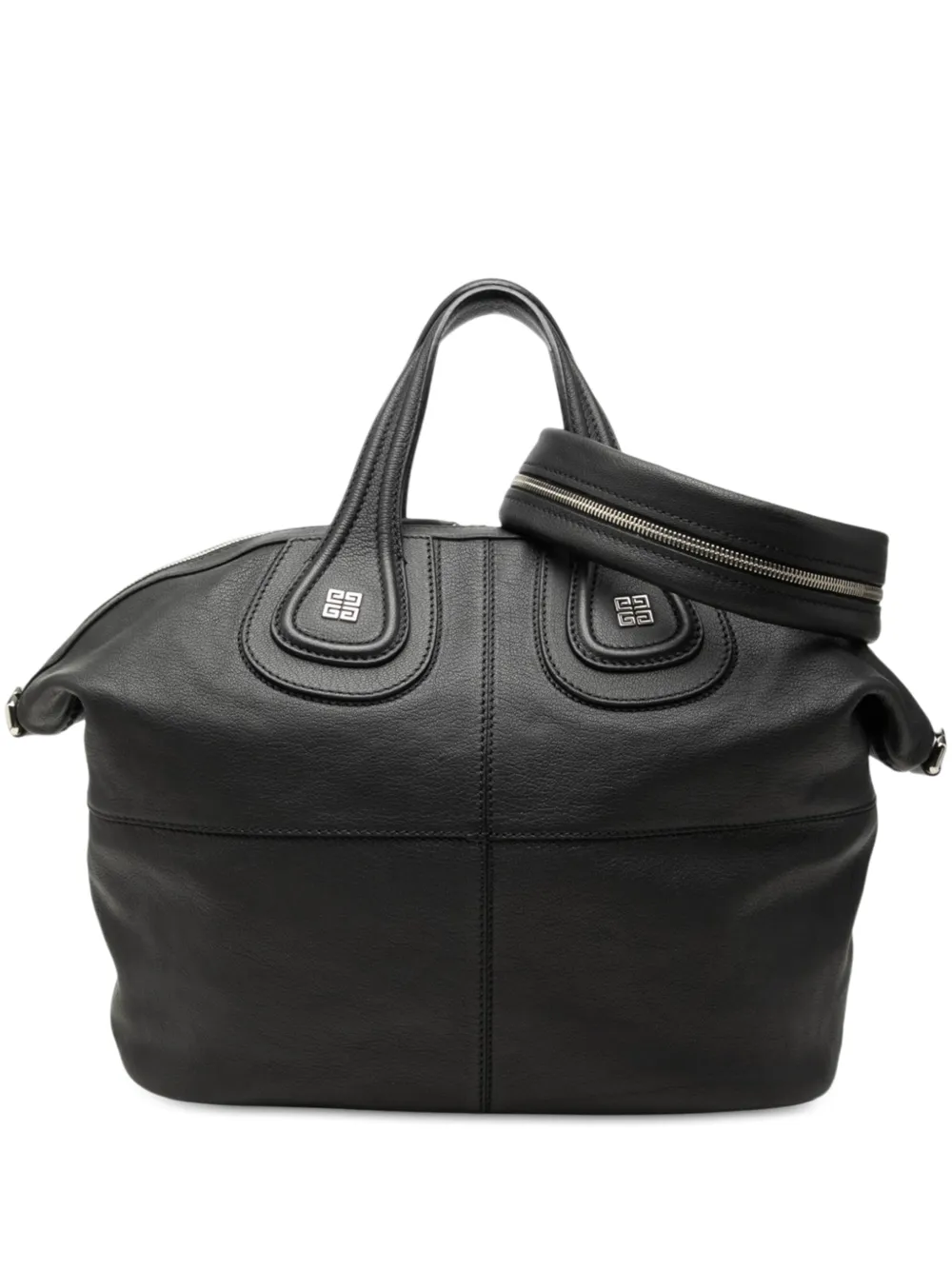 Givenchy Pre-Owned 2012 mittelgroße Nightingale Satchel-Tasche - Schwarz