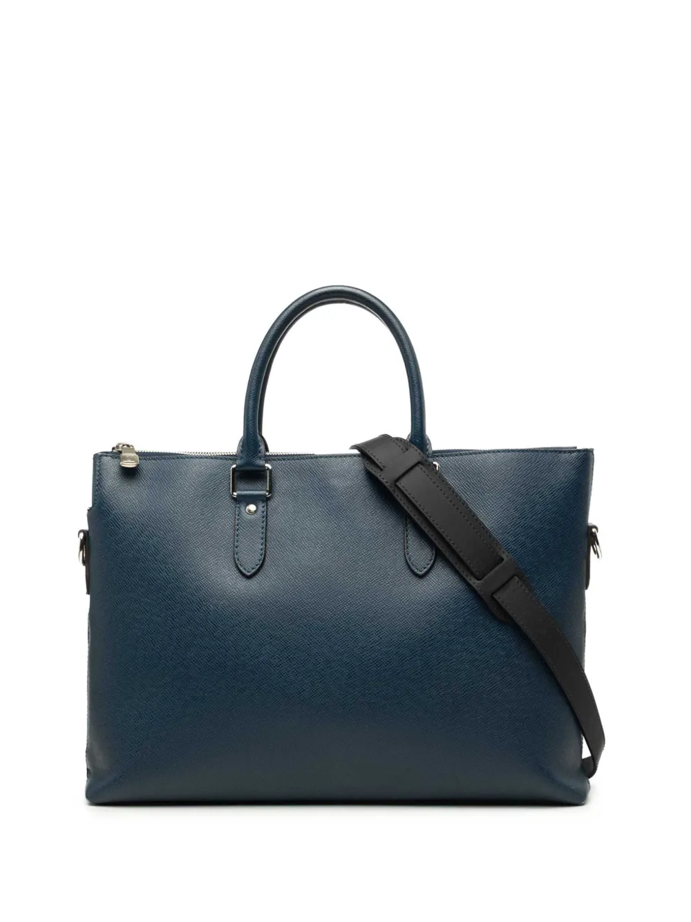 Louis Vuitton Pre-Owned 2017 Taiga Anton Soft Briefcase business bag - Blu