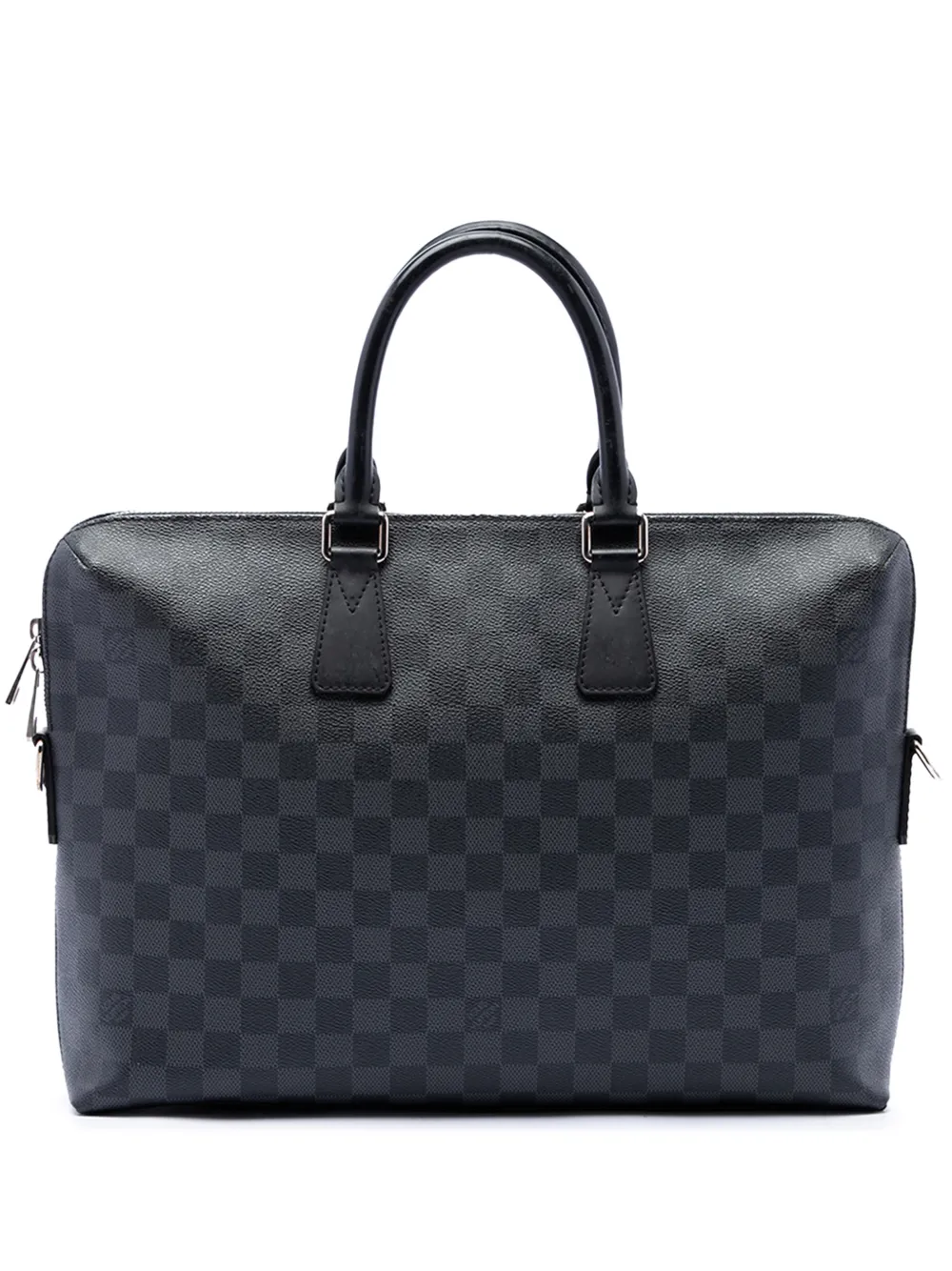 Louis Vuitton Pre-Owned sacoche Damier Graphite Porte Documents Jour (2013) - Noir Louis Vuitton Pre-Owned sacoche Damier Graphite Porte Documents Jour (2013) - Noir
