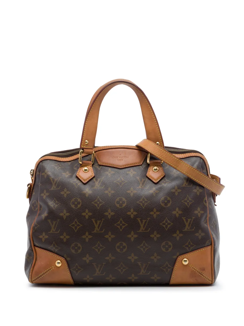 Louis Vuitton Pre-Owned 2014 Monogram Retiro PM satchel - Marrone