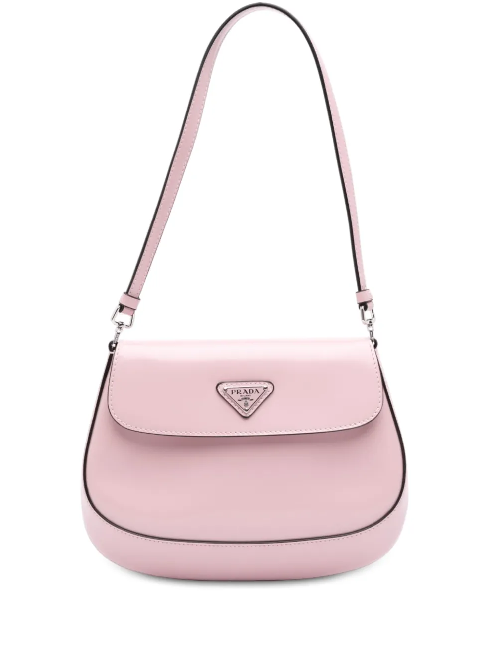 Prada Pre-Owned 2013-2026 Spazzolato Leather Cleo Flap shoulder bag - Rosa