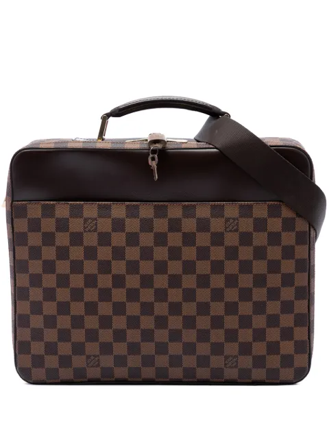 Louis Vuitton Pre-Owned 2000-2008 Damier Ebene Porte Ordinateur Sabana business bag