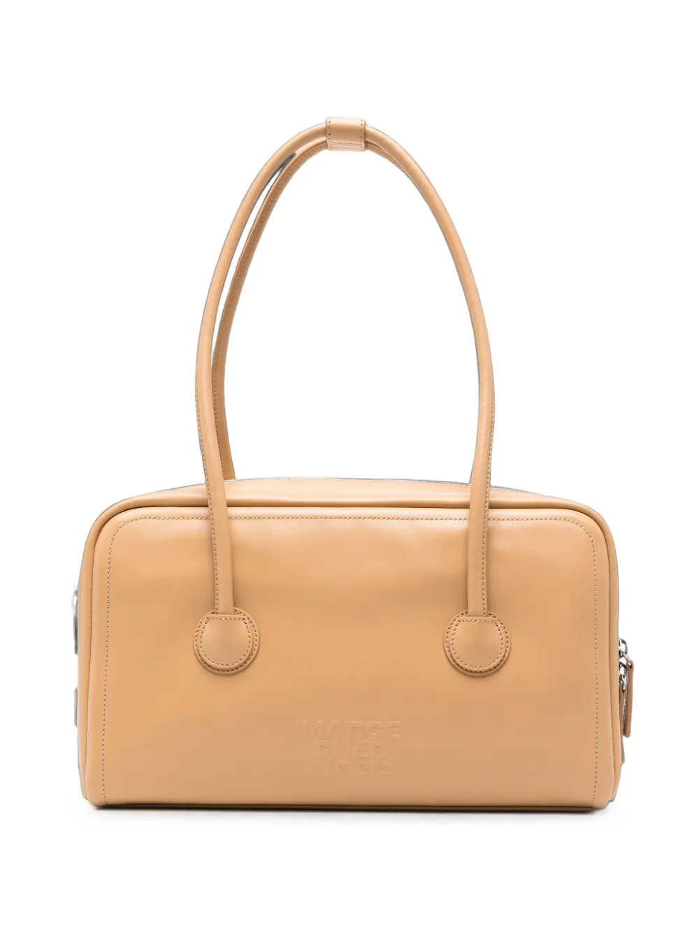 Marge Sherwood logo-embossed leather tote bag - Toni neutri