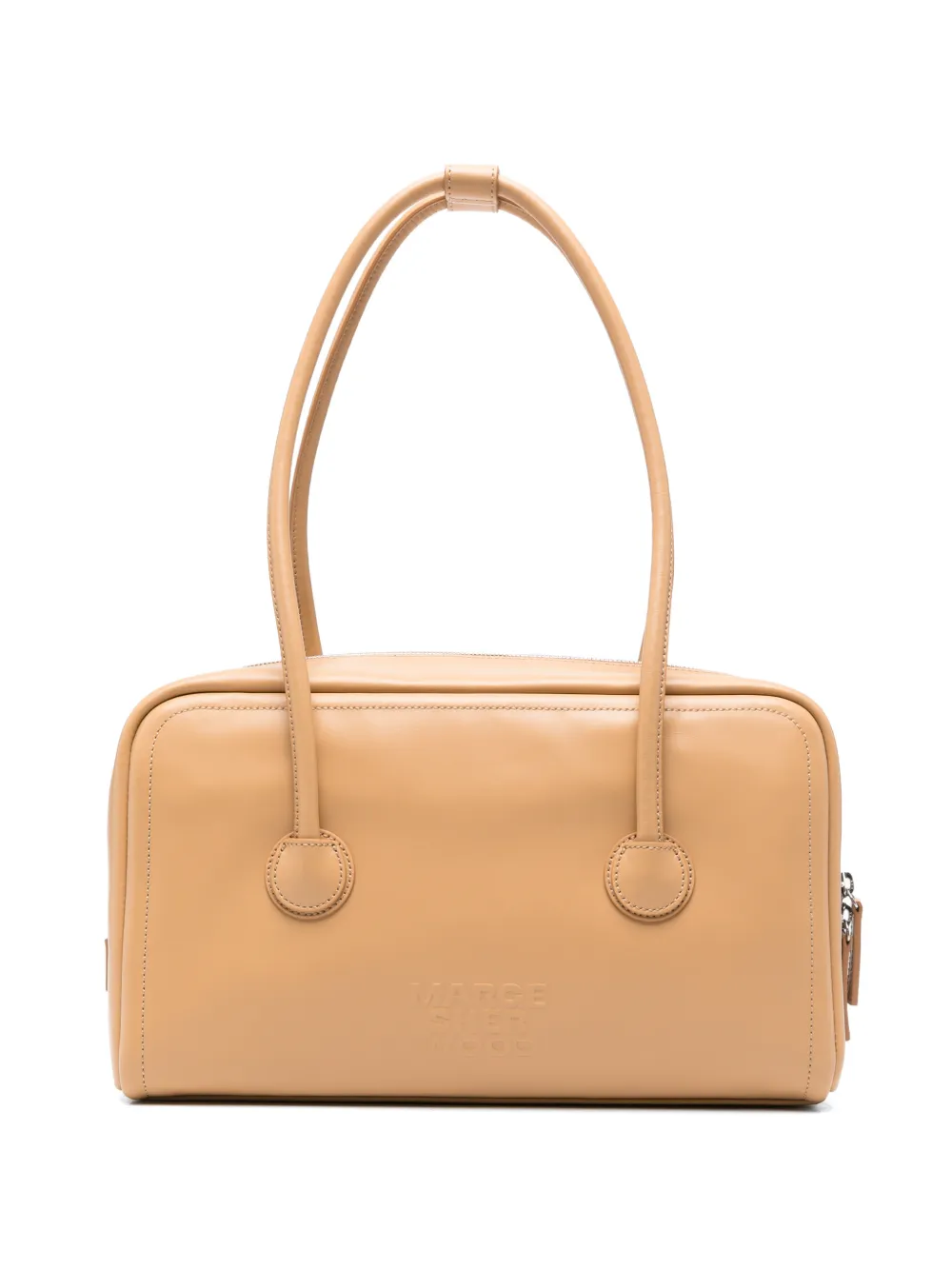 Marge Sherwood logo-embossed leather tote bag - Toni neutri