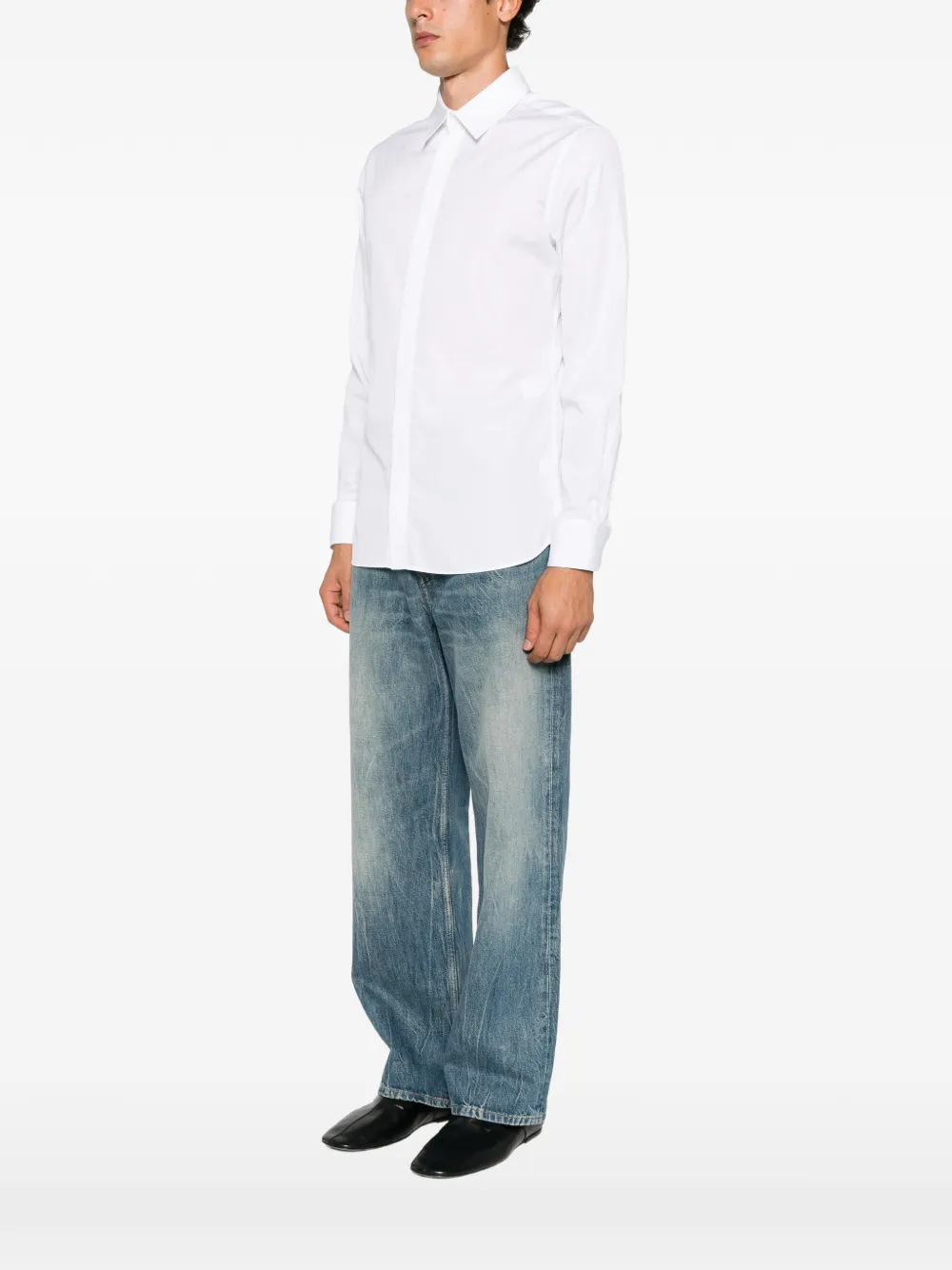 LOEWE Overhemd met lange mouwen Wit