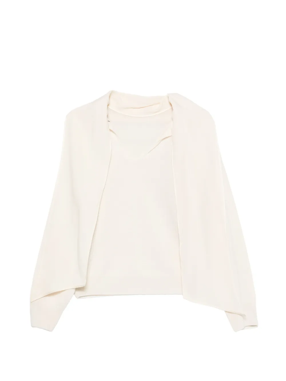 Semicouture draped sweater
