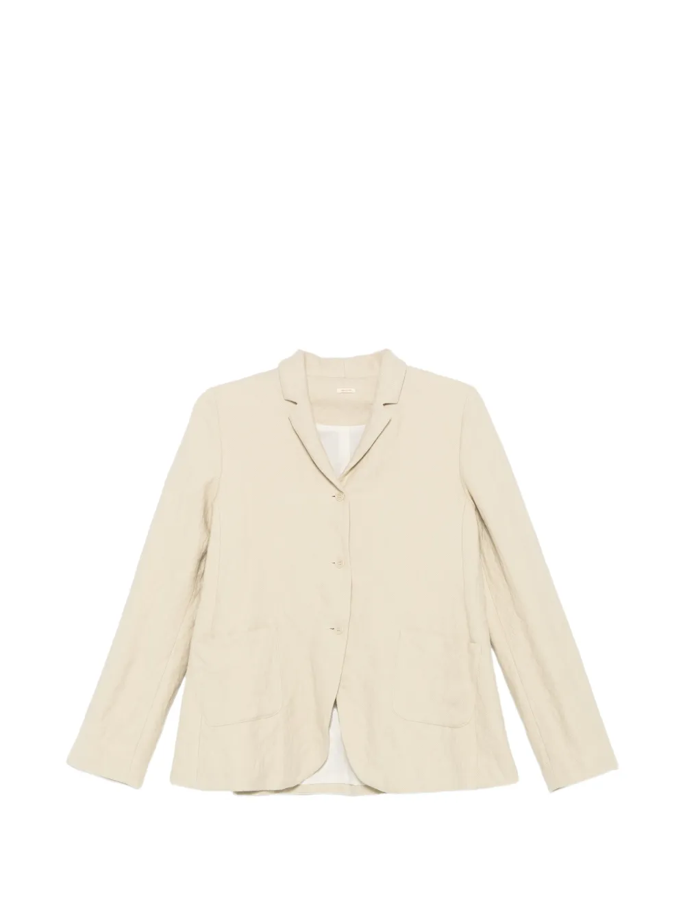 Apuntob notched-lapel button-up blazer