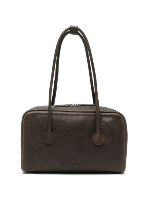 Marge Sherwood logo-embossed pebbled tote bag