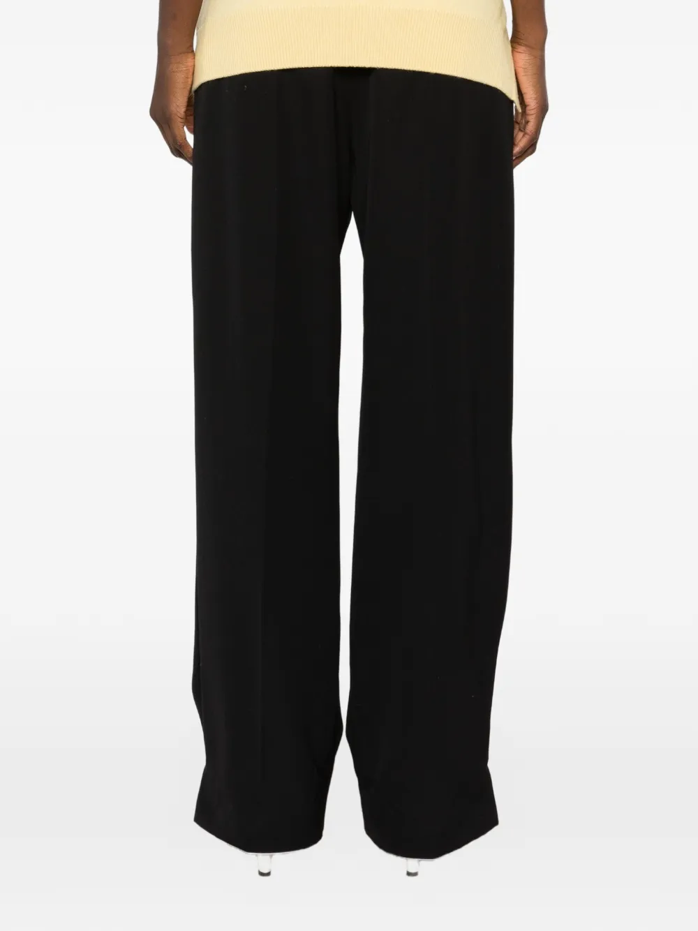 LOEWE Broek met omgeslagen taille Zwart