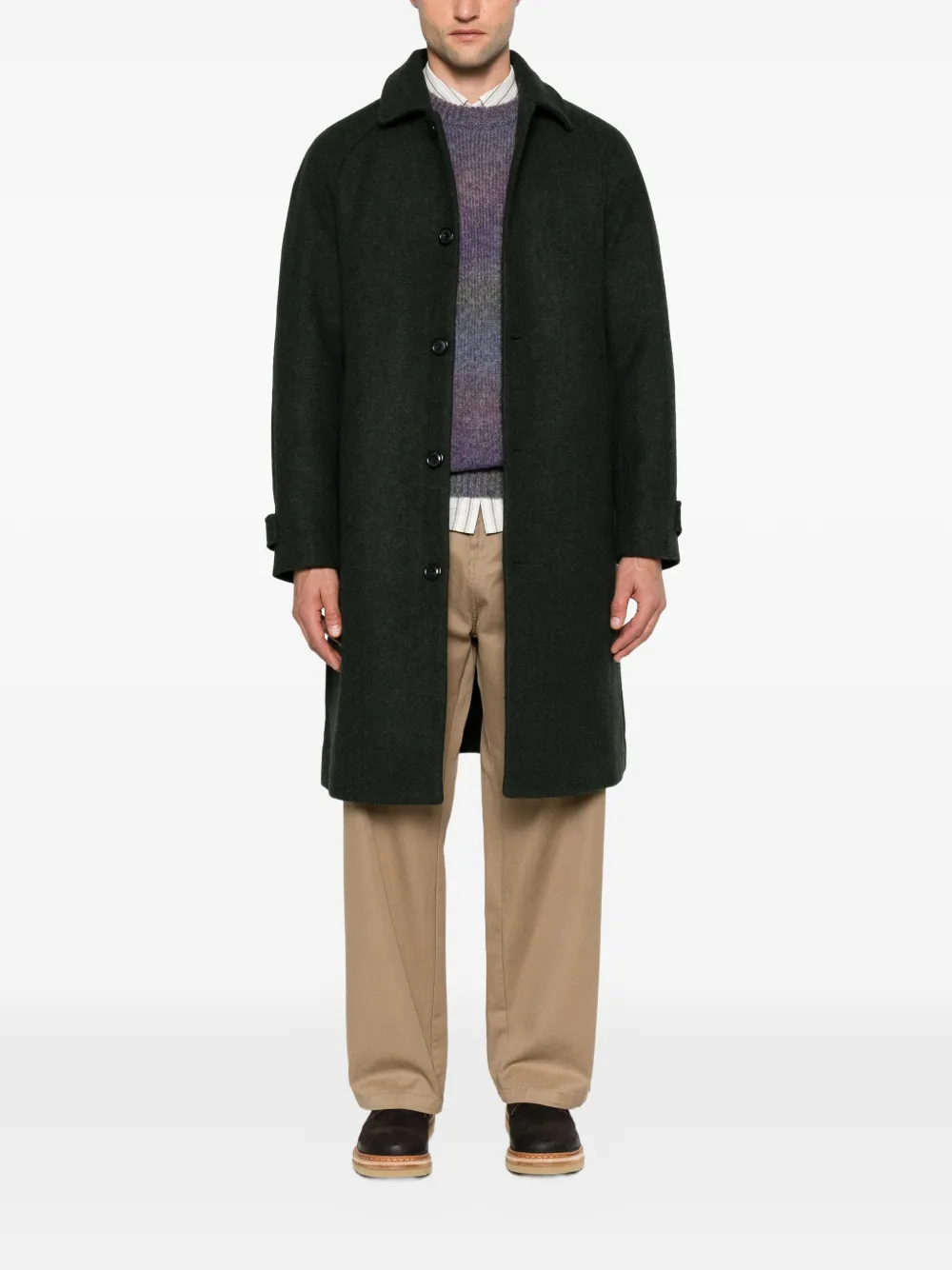 Les Deux Oversized jas Groen