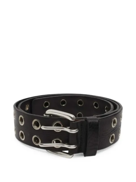 Won Hundred Greenville eyelet-embellished belt