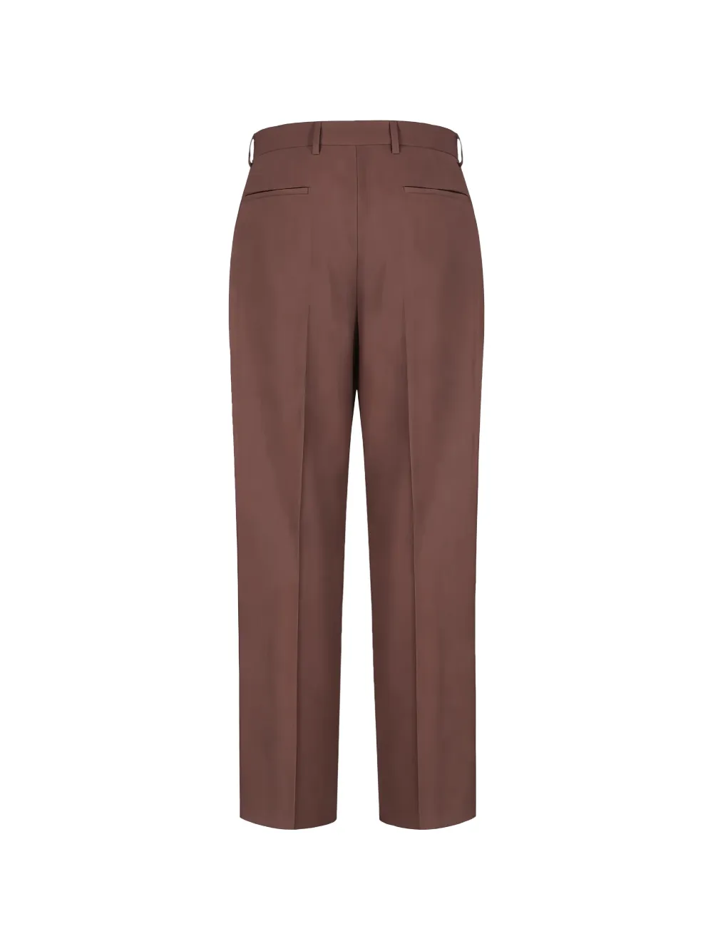 Costumein Alain pantalon met geplooid detail Bruin