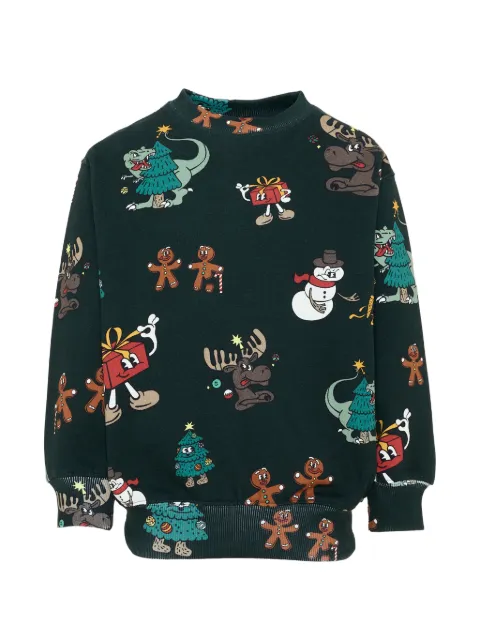 Molo graphic-print cotton sweater