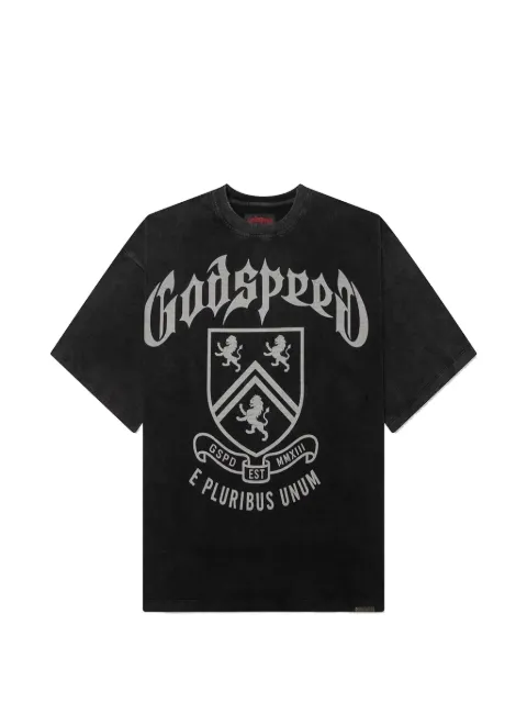 GODSPEED Collegiate logo-print T-shirt