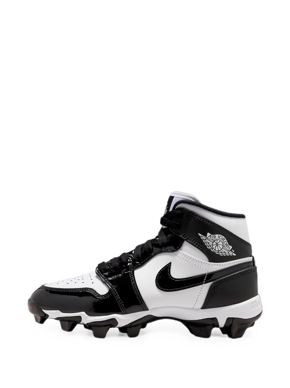 Jordan Kids Jordan 1 Mid Cleat "Panda" sneakers - Bianco