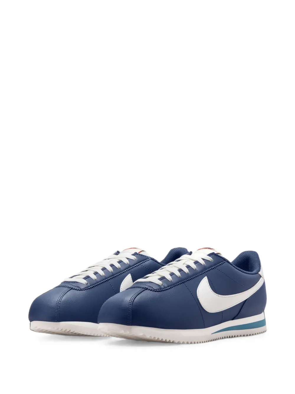 Nike Cortez leather sneakers Blauw