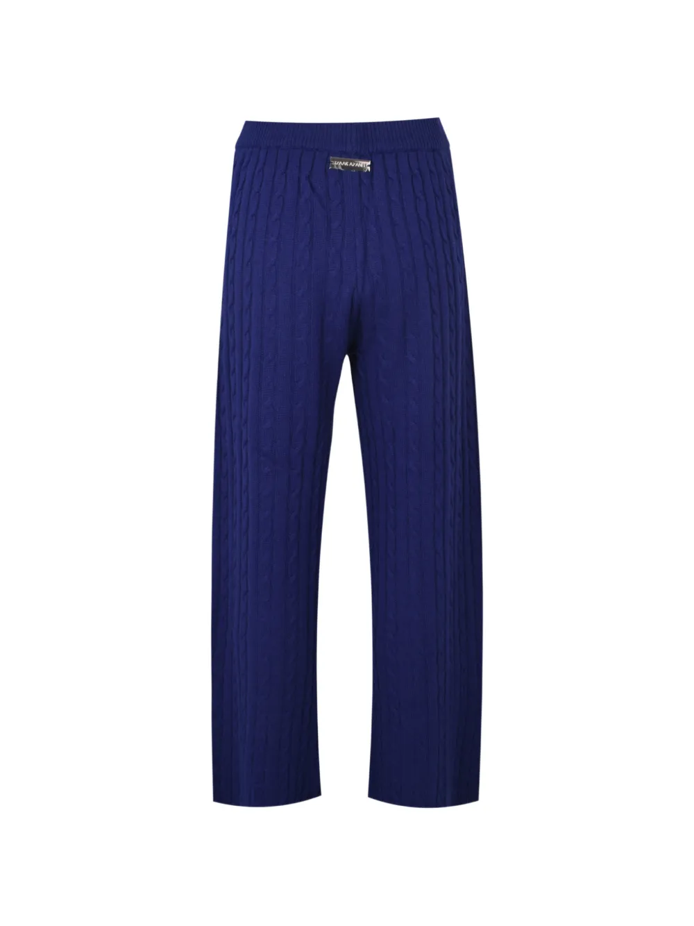 Izaak Azanei Kabelgebreide broek Blauw