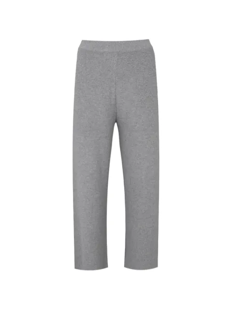 Izaak Azanei ribbed-knit straight-leg trousers