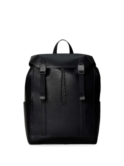 Calvin Klein Emblem buckle-fastening drawstring backpack