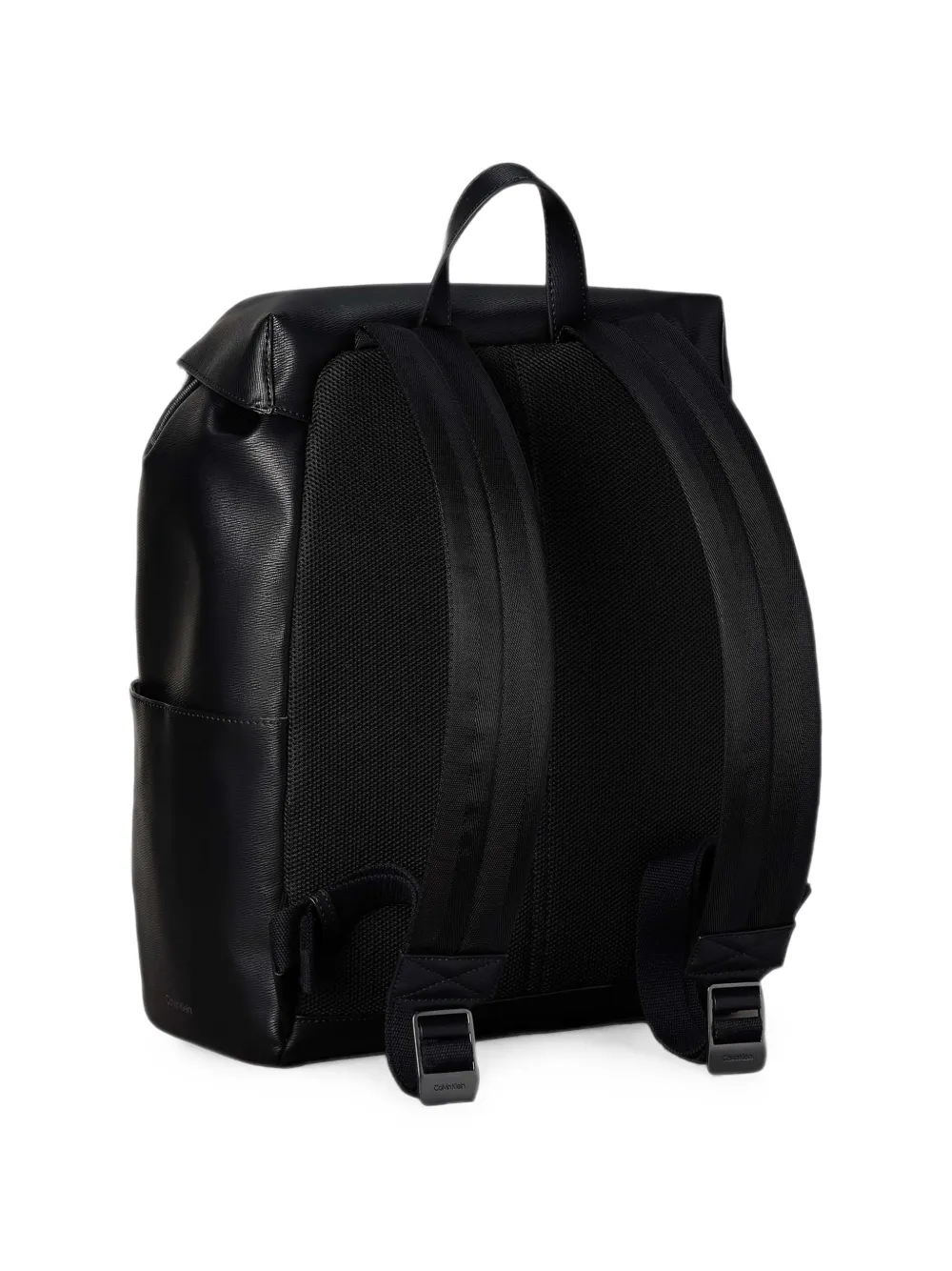 Calvin Klein Emblem rugzak met trekkoord en gespsluiting Zwart
