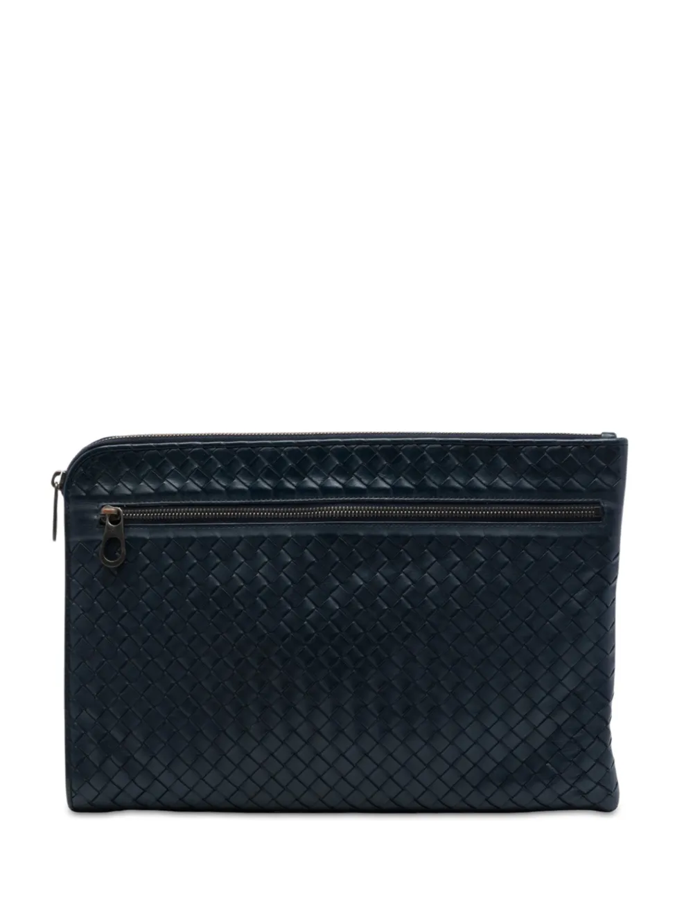 Bottega Veneta Pre-Owned 2012-2026 Nappa Intrecciato clutch bag - Blu